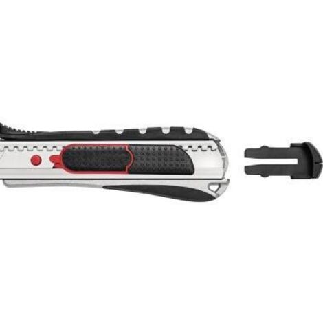 WEDO Cutter Safety 2in1 787018 18mm schwarz/rot