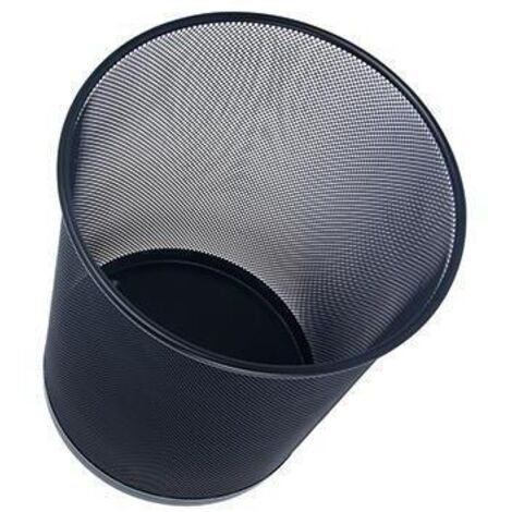 WEDO Papierkorb Office 65201 18l Drahtmetall schwarz