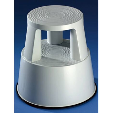 WEDO Tabouret à roulettes Step gris clair 212237 S311591