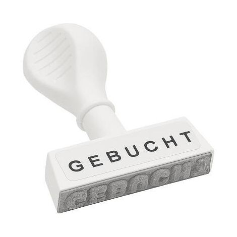 WEDO Textstempel WEDO® 45 x 4 mm (B x H) Gebucht Kunststoff