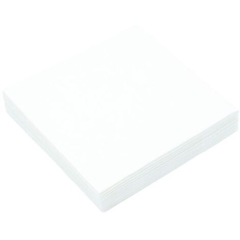 WEEK-END - Serviette 40x40cm 3 plis blanc x20