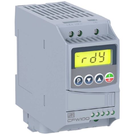 WEG Convertitore di frequenza CFW100 B 02P6 S2 0.37 kW a 1 fase 200 V, 240 V
