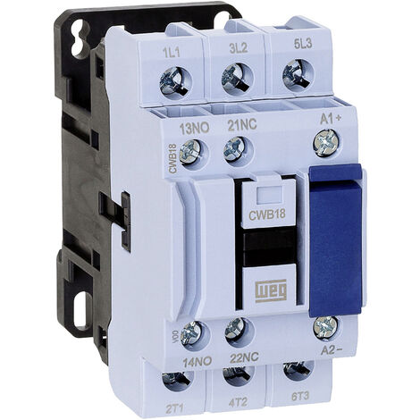 WEG CWB18-11-30D24 Leistungsschütz Sofortschaltend 3 Schließer 11 kW 230 V/AC     1 St.