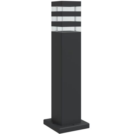Wegeleuchte Schwarz 50 cm Aluminium vidaXL