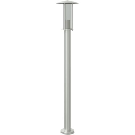 Wegeleuchte Silbern 100 cm Edelstahl vidaXL