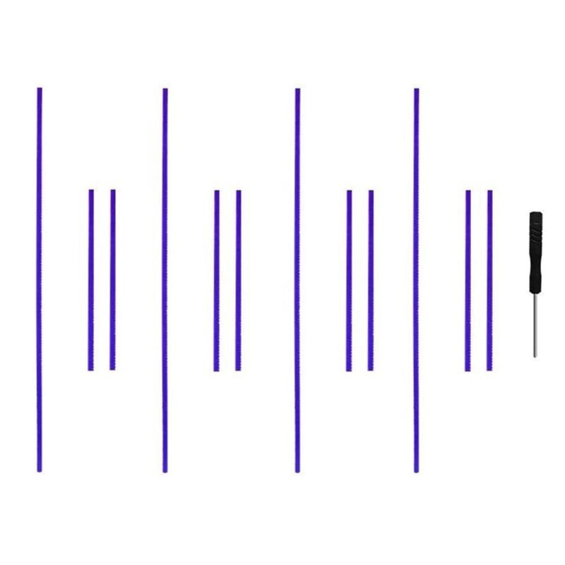 Image of Weiche Plüschstreifen für Staubsauger-Rollenkopf, 4 Sets