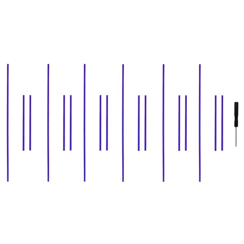 Image of Weiche Plüschstreifen für Staubsauger-Rollenkopf, 6 Sets