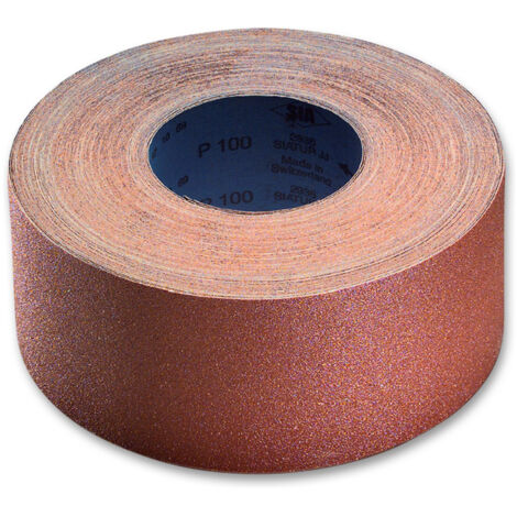 Weiche Tuchrolle 2936 SIA ABRASIVES - 115 mm x 50 m - Korn 100 - 4446.8229.0100