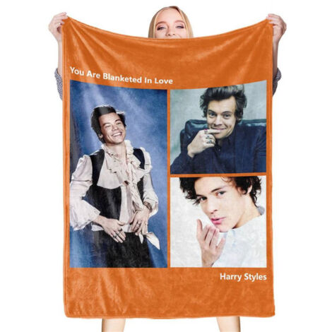 Weiche und farbenfrohe Polyesterdecke mit Motivprint für Zuhause, 140 x 200 cm – ideal zum Kuscheln und als Wanddekoration.