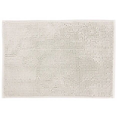 Weicher Badezimmerteppich 60x40 cm beige