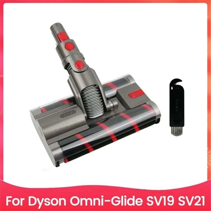 Image of Weicher Bürstenkopf für Akku-Staubsauger, Zubehör für Parkettböden, Reinigungsrolle