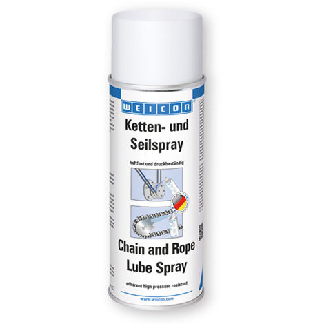 WEICON 10000155 (11500400) Ketten- und Seilspray 400 ml