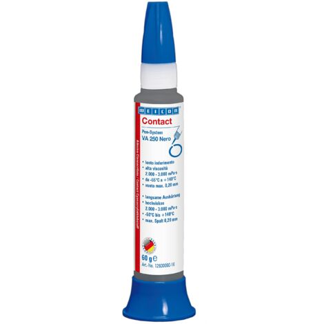 WEICON Contact VA 250 Black colla cianoacrilica 60g resistente alle alte temperature
