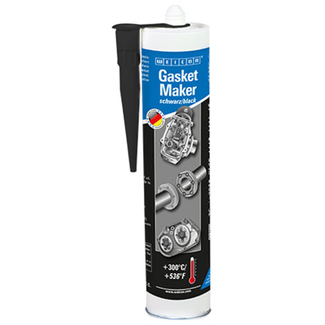 WEICON Gasket Maker Dichtmasse Herstellerfarbe Schwarz 10049931 310 ml