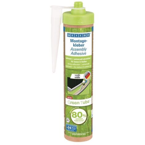 WEICON Montagekleber weiß 280 ml Green Tube Kartusche