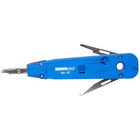 WEICON Sensor No. 40 Strumento di Cablaggio per morsettiere LSA, Blu/Rosso