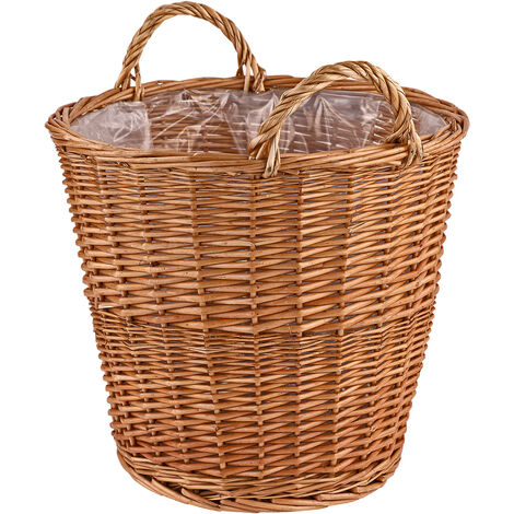 Weiden Pflanzkorb 45 cm mit Folie