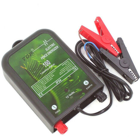 Weidezaungerät 100 Elektrozaungerät 12V Weidegerät Elektrozaun Weide Zaun 56390