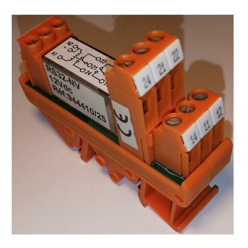 Weidmuller - Weidm¸ller 9444100000 Relay Module RS32-NV 2RT - 12Vdc