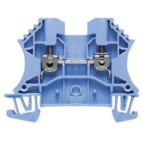 Weidmüller 1036180000-1 Morsetto passante componibile A vite Blu 1 pz.