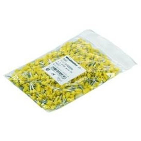 Weidmüller 1139070000 Capocorda doppio 0.34 mm² Parzialmente isolato Turchese 500 pz.