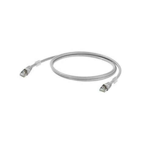 Weidmüller 1165940040 RJ45 Câble réseau, câble patch CAT 6a S/FTP 4.00 m gris certifié UL 1 pc(s) A79705