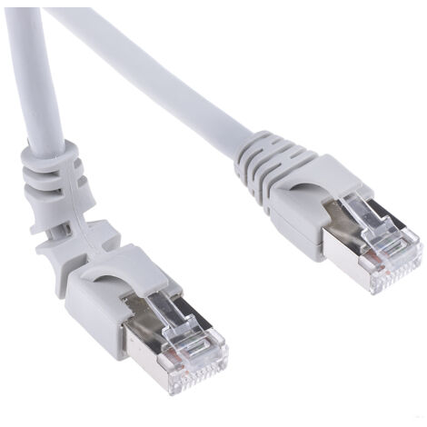 Weidmüller 1248280030 RJ45 Câble réseau, câble patch CAT 6a S/FTP 3.00 m gris certifié UL 1 pc(s)