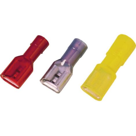 Weidmüller 1491940000 Presa piatta Larghezza spina: 6.3 mm Spessore spina: 0.8 mm 180 ° Completamente isolato Blu 100 p