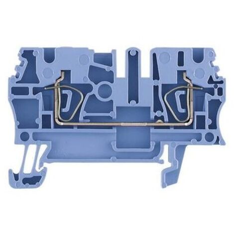 Weidmüller 1608630000-1 Morsetto passante componibile A molla Blu 1 pz.
