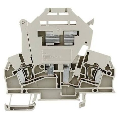 Weidmüller 1616410000-1 Morsetto componibile portafusibili A molla Beige scuro 1 pz.