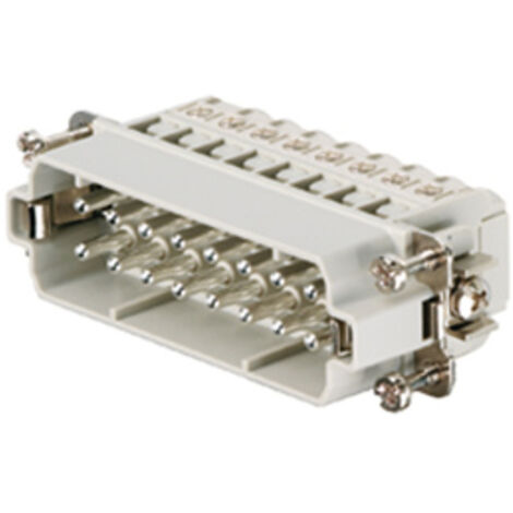 Weidmüller 1650770000 Stifteinsatz RockStar® HDC HA 16 + PE Schrauben 1 St.