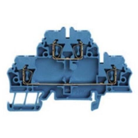 Weidmüller 1678630000-1 Morsetto a più piani A molla Blu 1 pz.