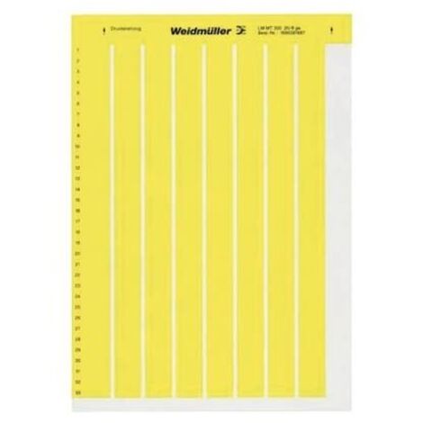 Weidmüller 1686361044-1 LM MT300 15X6 WS Etichetta per cavi LaserMark 6 x 15.2 mm Colore campo di marcatura: Bianco Num