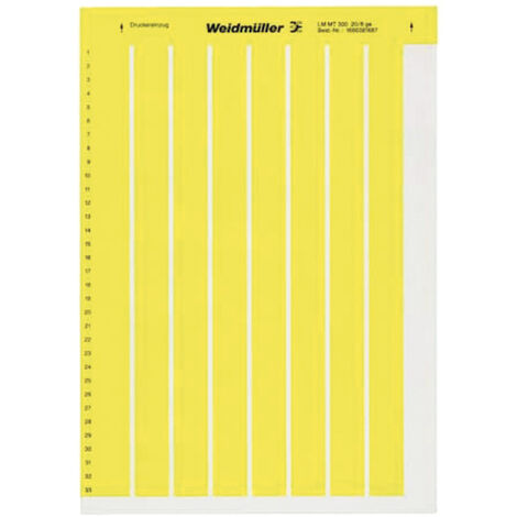 Weidmüller 1686361044-1 LM MT300 15X6 WS Kabel-Etikett LaserMark 6 x 15.2 mm Farbe Beschriftungsfeld
