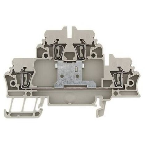 Weidmüller 1689990000-1 Morsetto a più piani A molla Beige scuro 1 pz.