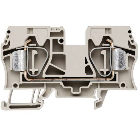 Weidmüller 1745230000-1 Morsetto passante componibile A molla Beige scuro 1 pz.
