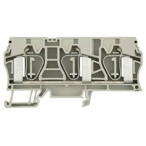 Weidmüller 1768320000-1 Morsetto passante componibile A molla Beige scuro 1 pz.