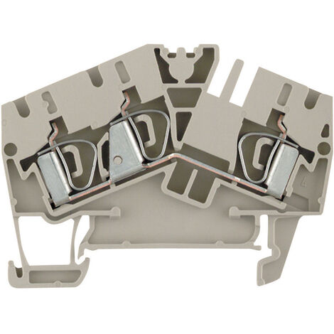 Weidmüller 1770360000-1 Verteiler-Reihenklemme Zugfeder Dunkelbeige 1 St.