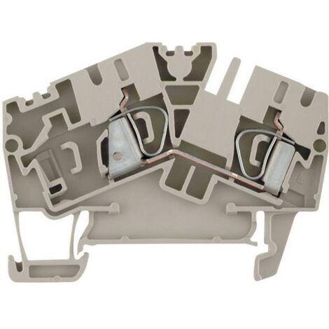 Weidmüller 1770370000-1 Morsetto passante componibile A molla Beige scuro 1 pz.