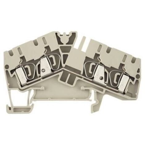 Weidmüller 1806980000-1 Morsetto passante componibile A molla Beige scuro 1 pz.
