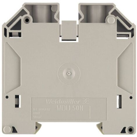 Weidmüller 1820840000-1 Morsetto passante componibile A vite Beige scuro 1 pz.