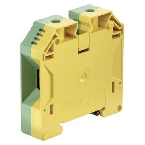Weidmüller 1846040000-1 Morsetto per cavo di terra A vite Verde-Giallo 1 pz.