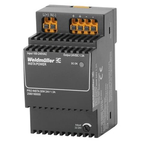 Weidmüller 2580190000 Schaltnetzgerät  24 V/DC 1.3 A 30 W   Inhalt 1 St.