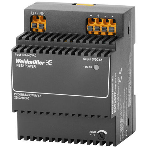 Weidmüller 2580210000 Schaltnetzgerät 5 V/DC 6 A 30 W Inhalt 1 St.