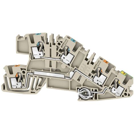 Weidmüller 2668940000 Borne à étages enfichable beige 50 pc(s)