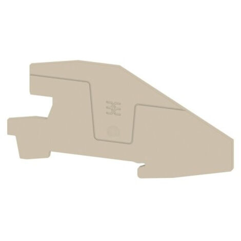 Weidmüller 2668960000 Abschlussplatte  Beige 20 St.