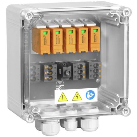 Weidmüller 2866330000 PVN DC 2IN/1OUTX2 2MPPT SPD2R CG 1.1KV Scatola di collegamento del generatore 1 pz.