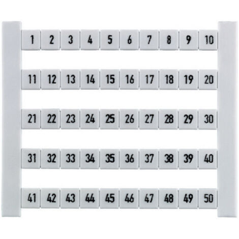 Weidmüller 523060021-50 Klemmenmarkierung   50 St.