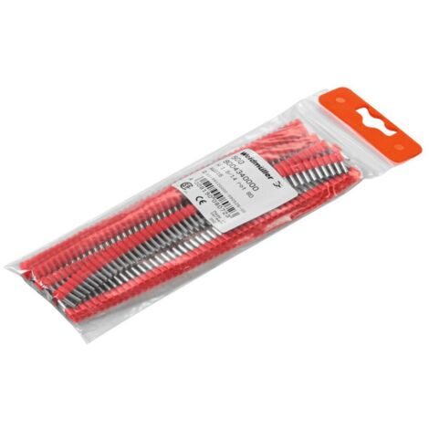 Weidmüller 9004360000 Aderendhülse 2.5 mm² Teilisoliert Blau 500 St.