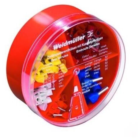 Weidmüller 9025390000 Assortimento inserti doppio arancioni